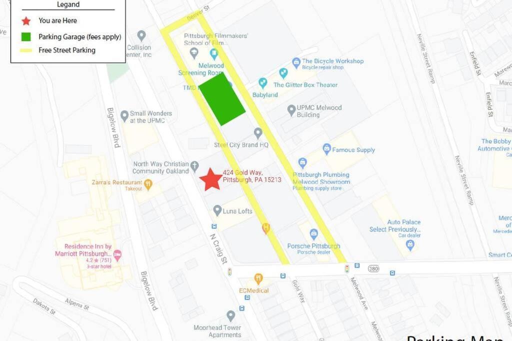 3E - *Renovated* 3 Min To Hillman Cancer Center Sleeps 6 Πίτσμπουργκ Εξωτερικό φωτογραφία